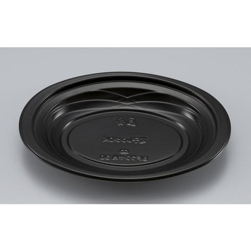 【蓋付き】BFランチ内30(黒) 【本体600枚・蓋600枚セット】